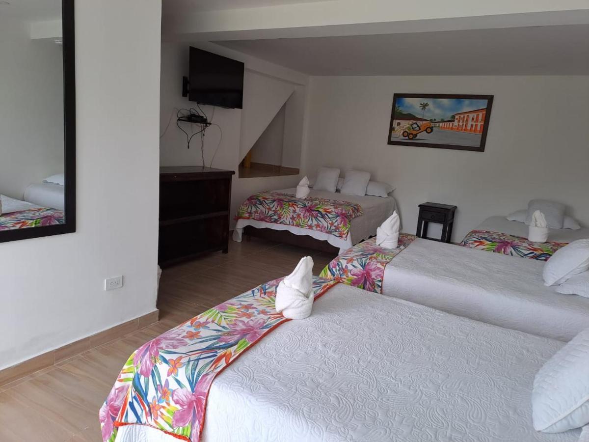 Hotel Boutique Palmas De Salento Bagian luar foto